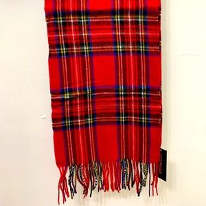 NWT - Steve Madden Long Red Scarf 🧣